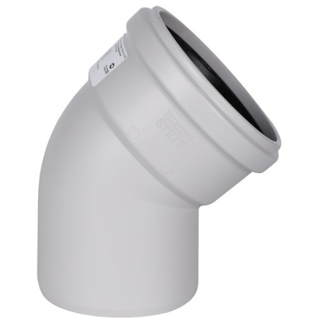 Discharging sewer SKB-0010-011045, D = 110 mm, 45 °, silent-2