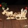Harvesting for creativity "Santa Claus in a sleigh"
