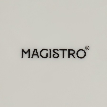 Porcelain salad Magistro "Cerera", 400 ml, d = 16.2 cm, color orange color-4