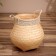 Wicker basket, from bamboo 40x40x40 cm