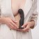 Phallomitator Strap-on-Me Dildo Plug P&G Black M, 17 cm