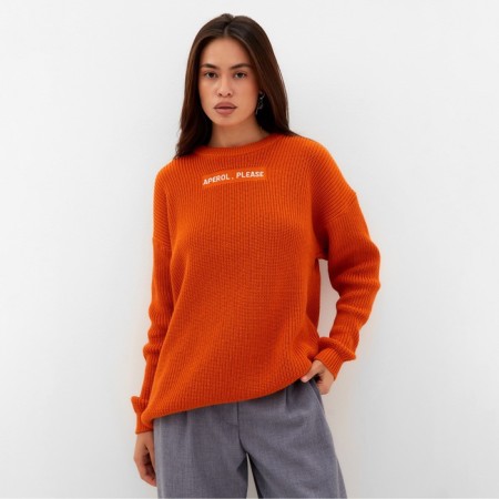 Jumper Women's Mist "Aperol", orange, p. M (44-46)