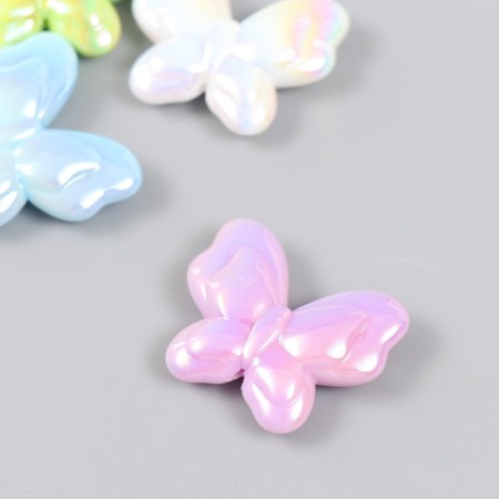 Busina Plastic for the creativity "Butterfly. Palamotra" MIX 3.5 cm-1