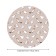 Ghosts tablecloth “Supply Suetologists”, round, oxford, elastic band, size 140x140 cm, diameter 105-120 cm