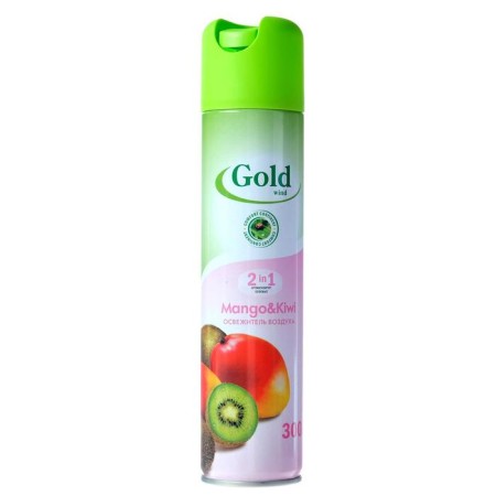 Air Luhase "Gold Wind" 2 in 1 mango and kiwi, 300 ml