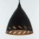Lamp Bayerlux Lik-2 1x40W E14 Black 20.5x20.5x82cm