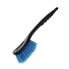 Washing brush with a nozzle for a hose, 36.5 cm, black