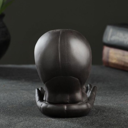 Set of incense on the stand "Skull" 10x8x8cm, with backlighting batteries LR44-3