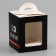 Box for 1 cupcake, "February 23", 9.2 x 9.2 x 11.1 cm, confectionery packaging