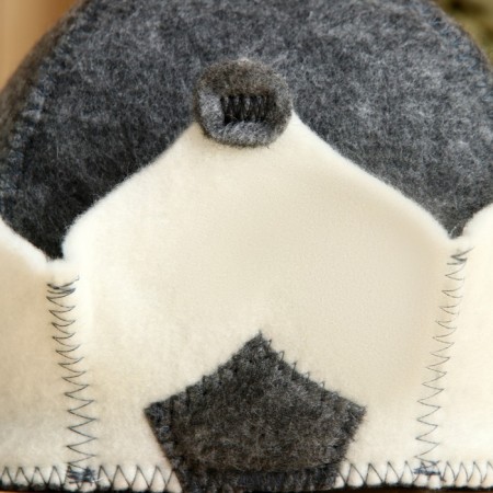 Bath Hat "Snow Queen", felt-1