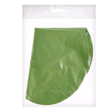 Foil ball 9 "Mini-heart", a pistachio with a valve, a set of 5 pcs.-1