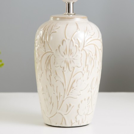 Dominica table lamp E27 40W beige-white 18x18x37 cm Risalux-3