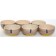 Elrington Saletniks set “Airgraph. Siesta ", 14 cm, 500 ml, 6 pcs