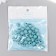 Beads for creativity plastic "imitation of turquoise" d = 1 cm set 20 g