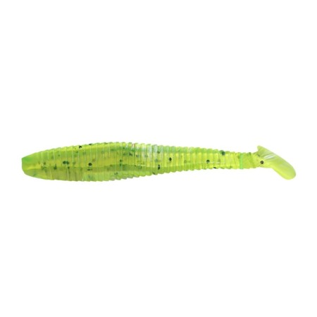 The Yaman Pro Flatter Shad vibro -heb, r.5.1 cm, color #10 - Green Pepper, UP. 6 pcs.