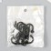 Metal hook "with a ball" black 4.9x2.5 cm