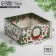 Box for confectionery products with PVC cover New Year, 12 x 6 x 11.5 cm, New Year