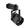 Track lamp for the GU5.3 lamp, eight faces, black body