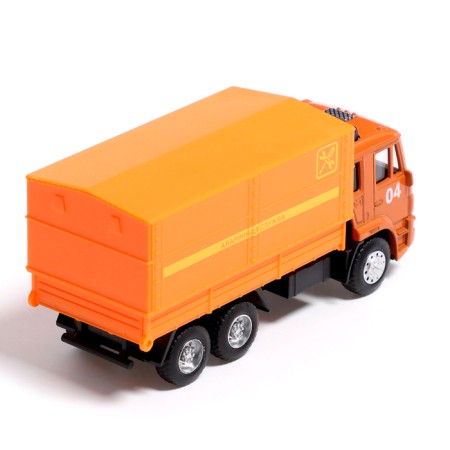 Metal truck "KAMAZ. Emergency Service ", 1:54, inertia-2