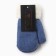 Baby mittens for claim Minaku with a lapel of 15 cm blue