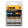 Denzel 11659 bit set, hexagonal profile, SL5.0 x 50 mm, steel S2, 10 pcs.
