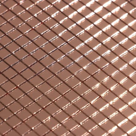 Self -adhesive panel 30*30cm mosaic is small, copper-1