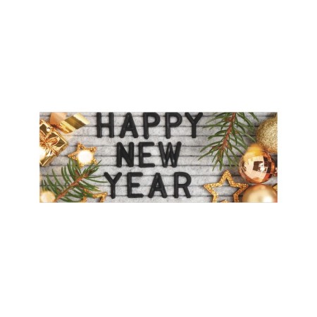 Basket for storing things "Happy New Year", size 35x35 cm-1
