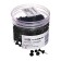 Black Power buttons 300 pieces in a jar