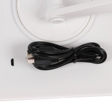 Mirror Luazon KZ-07, backlight, 30 × 18 × 7 cm, 22 diodes, 4haaa, (not in the kit), white-9