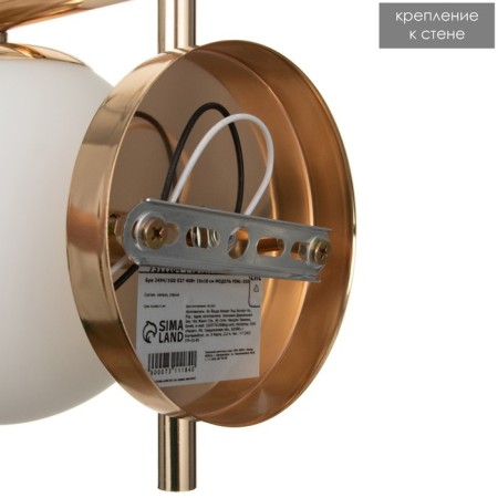 Bra 2494/1gd E27 40W gold 15x18 cm-6