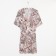 Home set (robe/shirt) female, light pink color, size 56