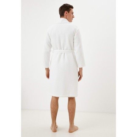 Male robe "Michael", size s, white color-2