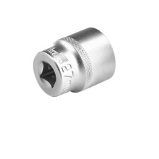 Головка торцевая Stels 13671, под квадрат, 1/2", 27 мм, двенадцатигранная, хромированная