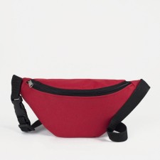 Lightning waist bag, red color