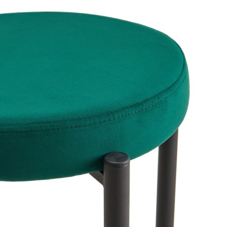The stool "Olivia" Velutto 33, Green-3