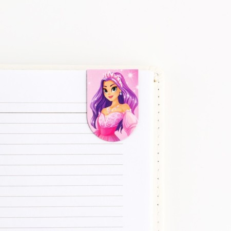 Magnetic bookmarks, 6 pcs "Princess"-6