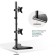 Broat for monitors Onkron D208FS Black 13 "-32" Max. 16kg Table turn and slope 1029509