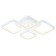 LED ceiling LED with Ambrella Light, Original, Fa9541, 4XLED, 108 W, 8100LUM, 3000, 6400K, white color.
