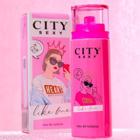 Women's toilet water City Sexy Like Me, 60 ml