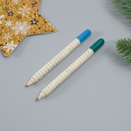 Growing gift pencils mini "blue spruce + pine" set 2 pcs.-9