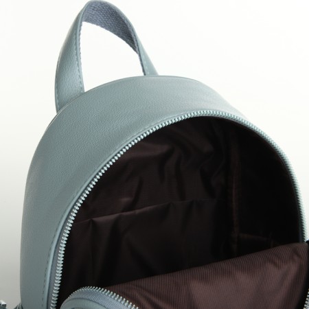 Women's backpack on lightning, blue color-4