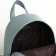 Women's backpack on lightning, blue color