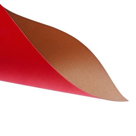 Cardboard of color A3, Non -Military, 190 g/m2, raspberry, price for 1 sheet-1