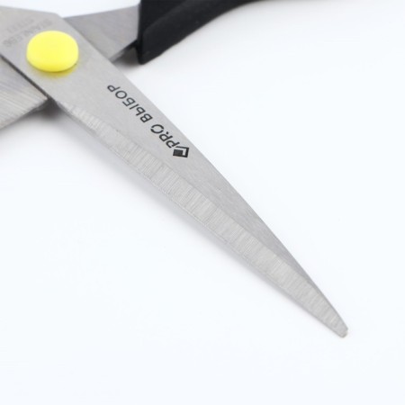 Chancellery scissors 21 cm, Prochi "Black Neon"-4