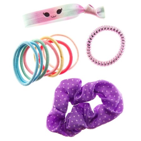 Hair gum, 10 pieces, cats aristocrats-1