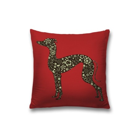Pillowess decorative "Flower dog", on a zipper, size 45x45 cm