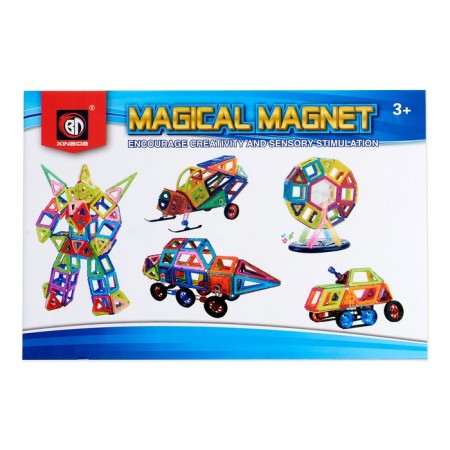 Magnetic designer "Magic Magnet", 56 parts-2