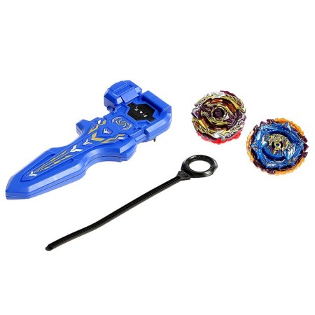 Ultraspin combat top, top, starting device with a grip, color mix-10