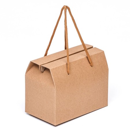 Box-pack, with handles, craft, 15 x 11 x 9 cm-1