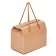 Box-pack, with handles, craft, 15 x 11 x 9 cm